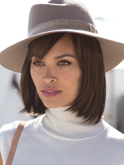 HALO BOB by Rene of Paris in GINGER-BROWN | Medium Auburn and Medium Brown evenly blend