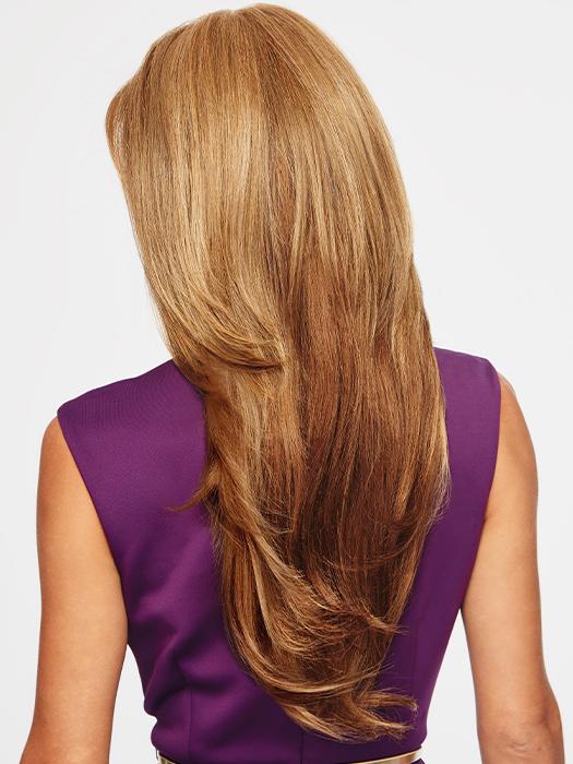 TOP BILLING by RAQUEL WELCH in RL29/33SS ICED PUMPKIN SPICE | Strawberry Blonde shaded with Dark Red-Brown