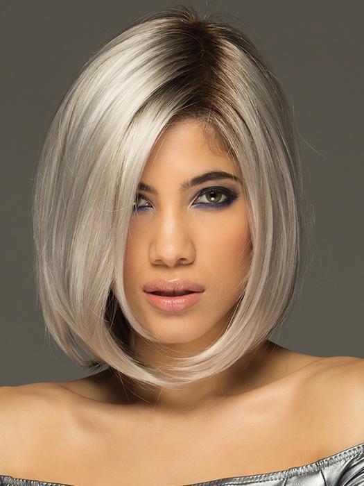 JAMISON by ESTETICA in ICY SHADOW | Iced Blonde dusted with Soft Sand & Golden Brown Underneath