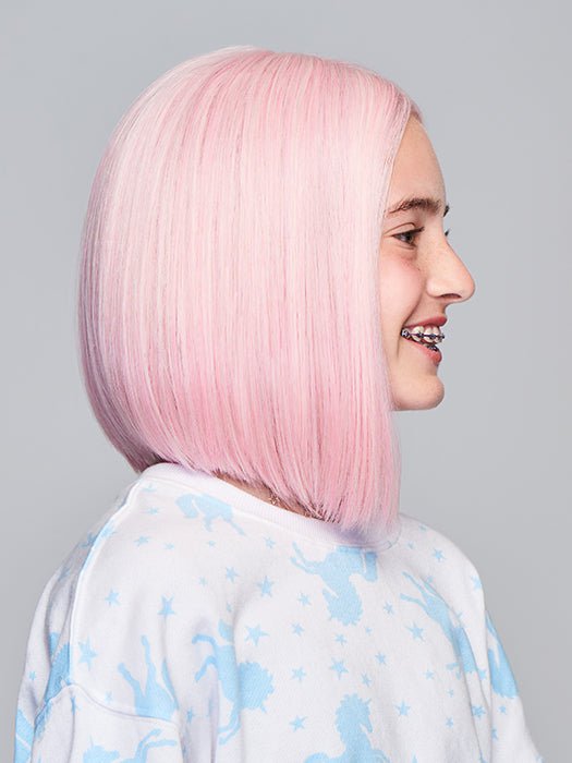 Tru2Life® Heat-Friendly Synthetic Hair looks and feels like human hair and can be heat styled using thermal styling tools