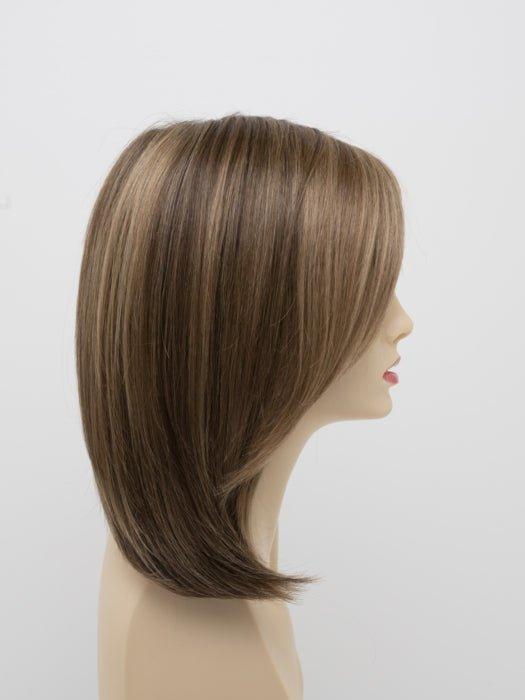 TOASTED SESAME | Medium Brown roots with overall Warm Cinnamon base and Golden Blonde highlights