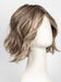 RL12/22SS SHADED CAPPUCCINO | Light Golden Brown Evenly Blended with Cool Platinum Blonde Highlights with Dark Roots