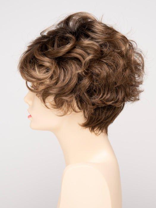 TOASTED SESAME | Medium Brown roots with overall Warm Cinnamon base and Golden Blonde highlights