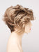 SPARKLING CHAMPAGNE | Medium Brown roots with overall Strawberry Blonde base and soft Golden Blonde highlights