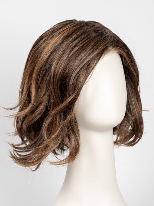 RL8/29SS SHADED HAZELNUT | Warm Medium Brown Evenly Blended with Ginger Blonde with Dark Roots