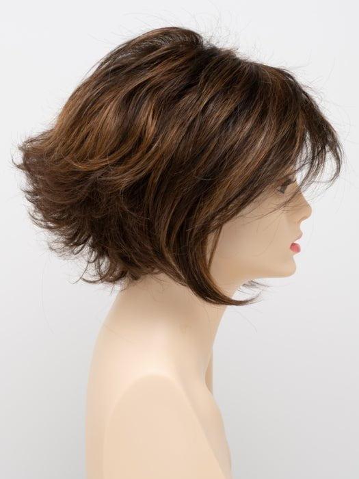 CHOCOLATE CARAMEL | Medium Brown with soft Red and Blonde highlights