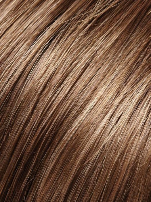 8RH14 HOT COCOA | Medium Brown with 33% Medium Natural Blonde Highlights
