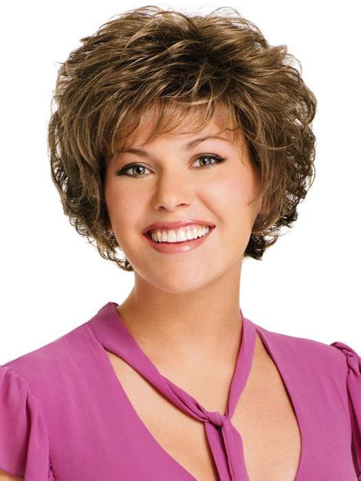 COMMITMENT by Gabor in G12+ PECAN MIST | Cool medium brown base with dark blonde highlights
