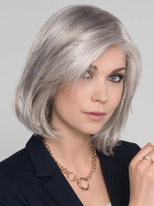 TEMPO 100 DELUXE LARGE by Ellen Wille in SNOW MIX | Pure Silver White with 10% Medium Brown & Silver White with 5% Light Brown blend