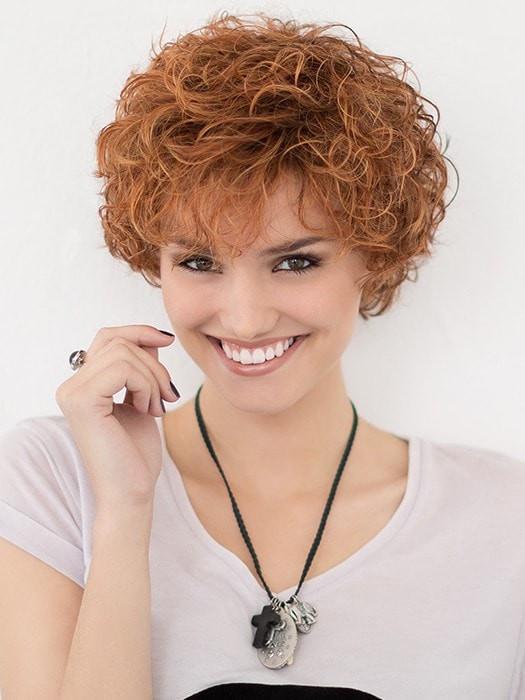 APP by Ellen Wille in SAFRAN ROOTED | Dark Copper Red, Copper Red, and Light Copper Red Blend with Dark Auburn Roots