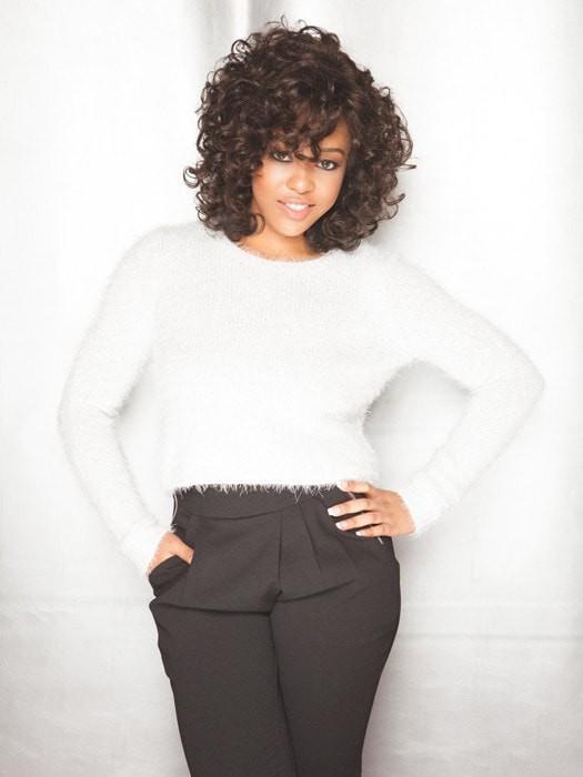 JAMILA HI by Ellen Wille in ESPRESSO MIX | Darkest Brown Base with a Blend of Dark Brown and Warm Medium Brown throughout