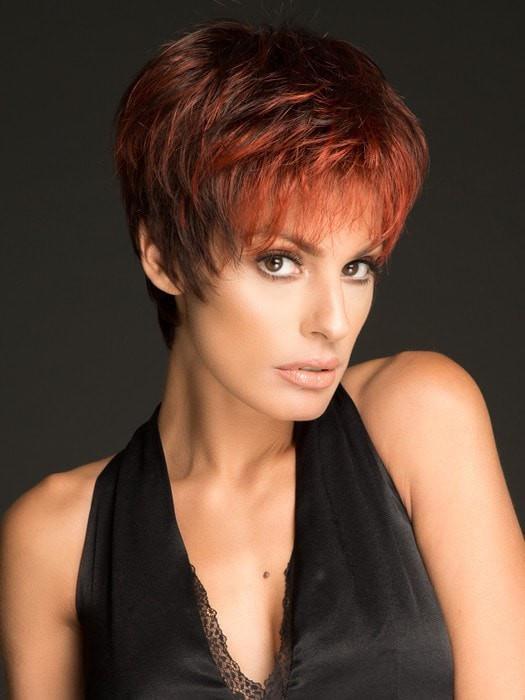 SCAPE BY Ellen Wille in FLAME MIX | Dark Burgundy Red, Bright Cherry Red, and Dark Auburn Blend