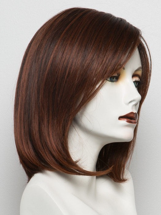 AUBURN ROOTED | Dark Auburn, Bright Copper Red, and Warm Medium Brown blend with Dark Roots