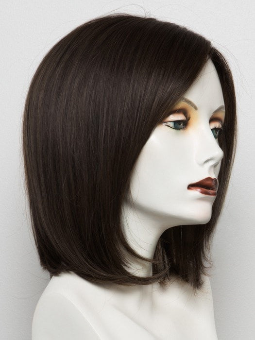 Color Dark-Chocolate-Mix = Warm Medium Brown, Dark Auburn, and Dark Brown blend