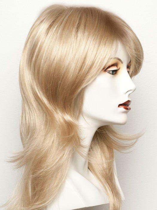 LIGHT HONEY ROOTED | Medium Honey Blonde, Platinum Blonde, and Light Golden Blonde blend with Dark Roots
