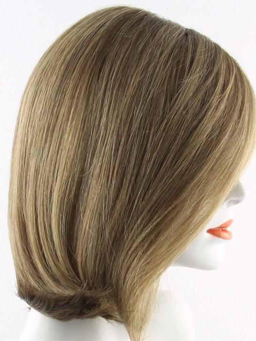TOASTED SESAME | Medium Brown roots with overall Warm Cinnamon base and Golden Blonde hightlights