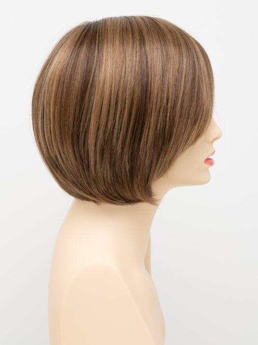 TOASTED SESAME | Medium Brown roots with overall Warm Cinnamon base and Golden Blonde hightlights
