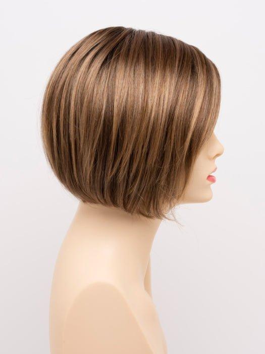 TOASTED SESAME | Medium Brown roots with overall Warm Cinnamon base and Golden Blonde hightlights