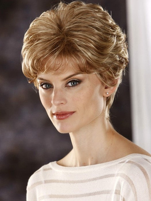 Color 88H = DARK STRAWBERRY BLONDE / LIGHT WHEAT BLONDE HIGHLIGHTS | Bianca by Henry Margu