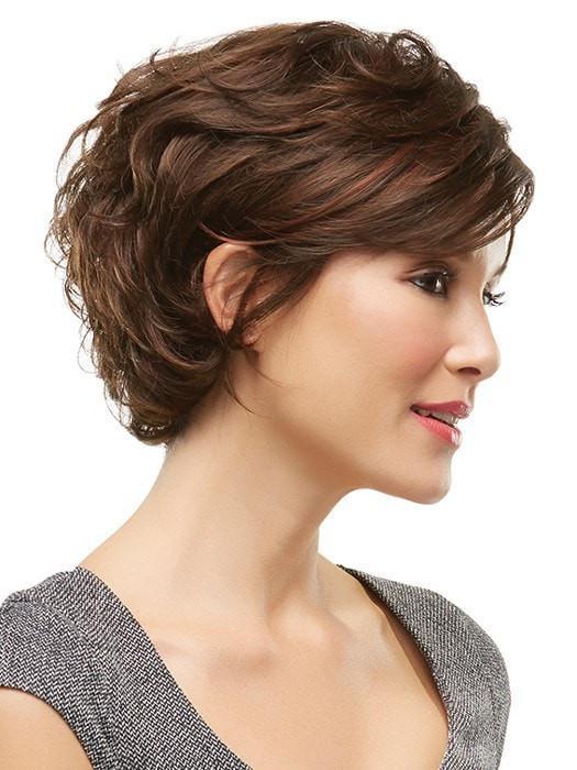 Place a section behind the ear for a look that is completely you! | Color: 6/33