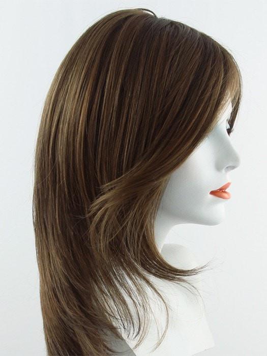 4/27/30 GERMAN CHOCOLATE | Darkest Brown Evenly Blended and Tipped with Light Red-Gold Blonde and Red-Gold Blend