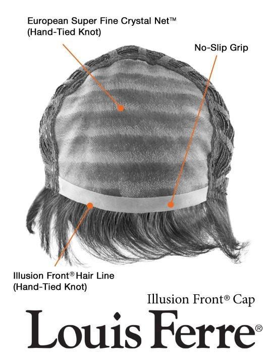 Janice by Louis Ferre: Cap Details Front