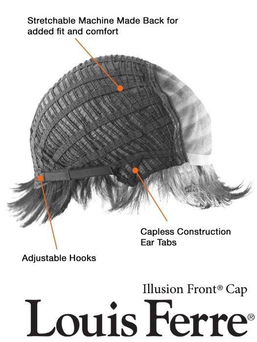 Janice by Louis Ferre: Cap Details Side