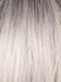 MOONSTONE | Medium Gray with Blue-toned Silver Highlights and Dark Roots