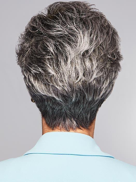 TRUE DEMURE by GABOR in GL44-66SS SUGARED NICKEL | Deep charcoal base blends into multi-dimensional tones of medium grey with steely white highlights