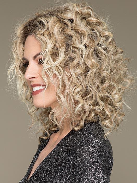 JENNIFER by JON RENAU in FS17/101S18 PALM SPRINGS BLONDE | Lt Ash Blonde w/ Pure White Natural Violet, Shaded w/ Dk Natural Ash Blonde