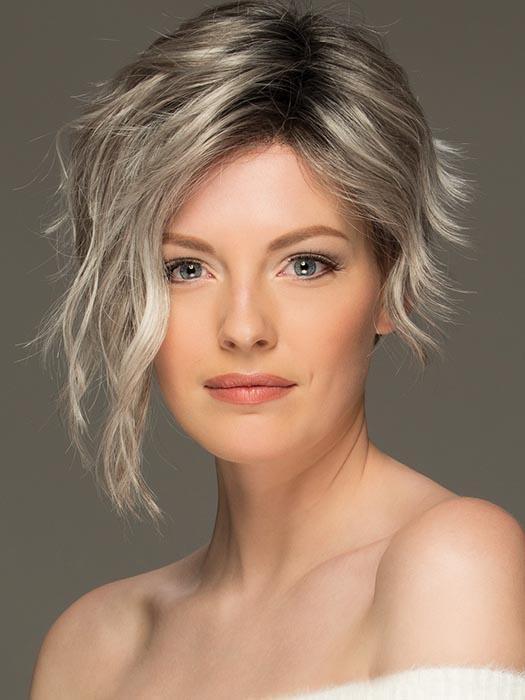 You'll enjoy off-the-face styling with a natural-looking hairline and realistic scalp