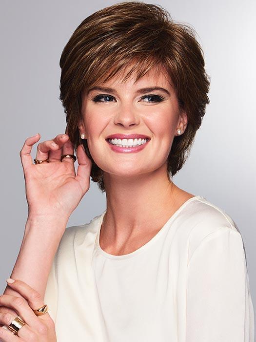 With loose layers and tapered ends, the 'Joy' Wig by Gabor is this quintessential cropped shag