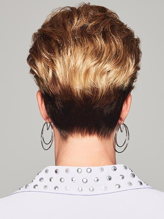LYRIC by RAQUEL WELCH in R1416T BUTTERED TOAST | Dark Ash Blonde with Golden Blonde Tips