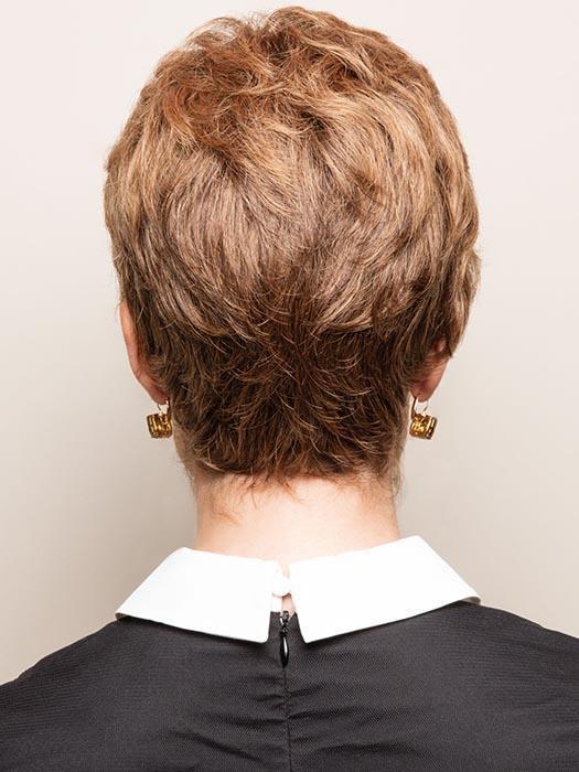 728 | Medium Golden Brown blended with a light Auburn