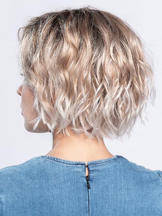 DANCE by ELLEN WILLE in CANDY BLONDE TIPPED 101.27.60 | Pearl platinum blonde mixed with light reddish brown and pure white