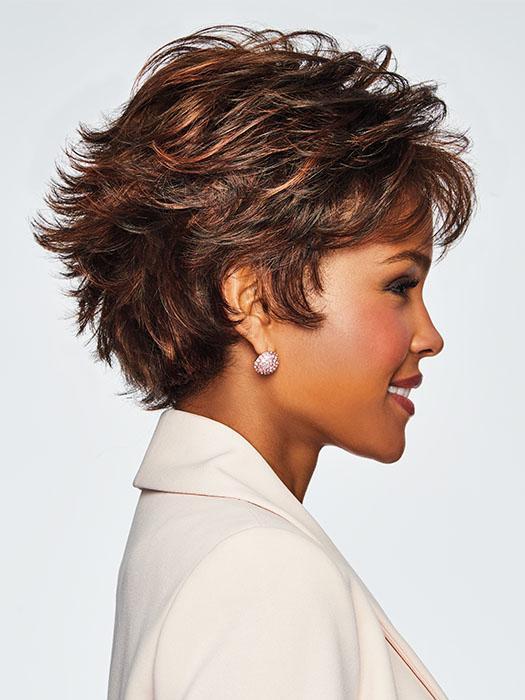 Short, barely waved, all over layers