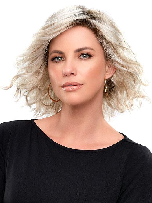 JANUARY by JON RENAU in FS17/101S18 PALM SPRINGS BLONDE | Lt Ash Blonde w/ Pure White Natural Violet, Shaded w/ Dk Natural Ash Blonde