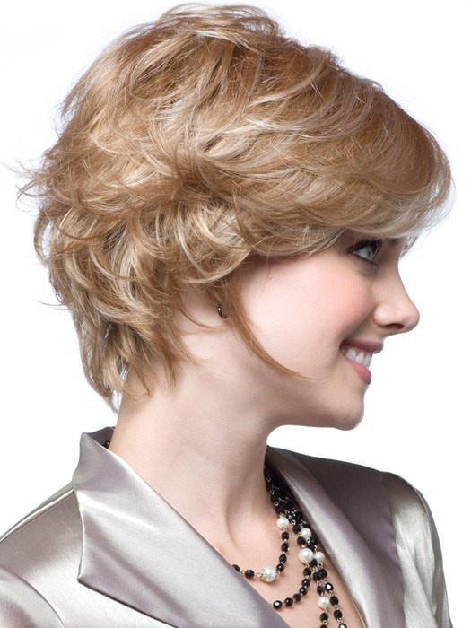 Brooke by Noriko Wigs : Profile View | Color Chai-Cream