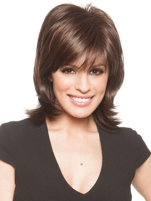 BAILEY by Rene of Paris in COFFEE LATTE | Dark Brown with Evenly Blended Honey Brown Highlights