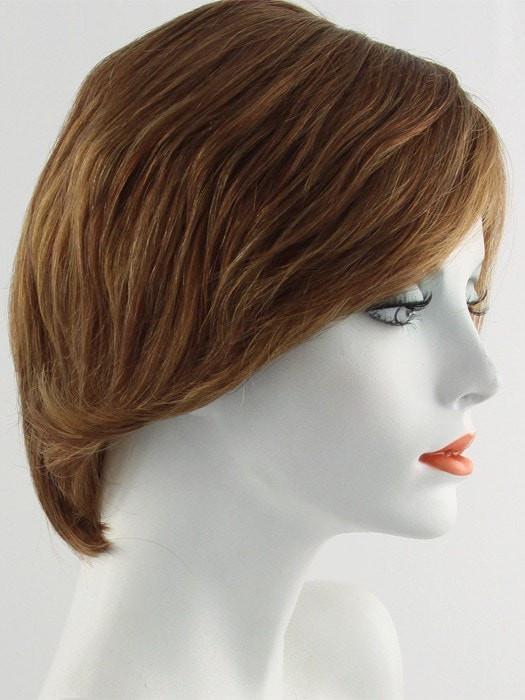 R3025S GLAZED CINNAMON | Medium Auburn with Ginger Blonde Highlights on Top