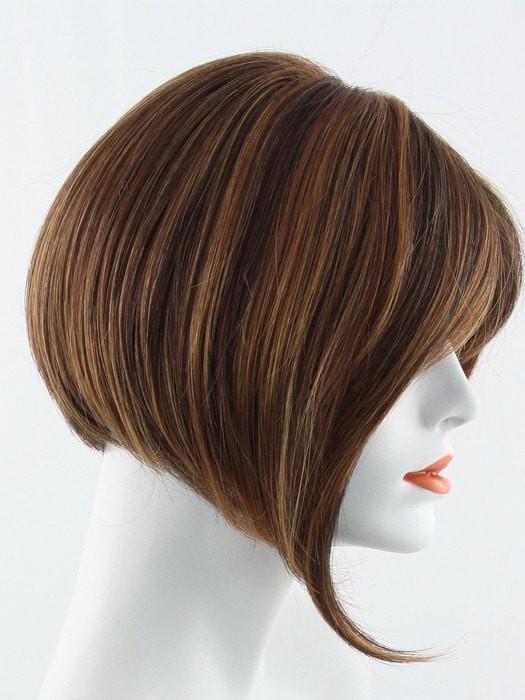 R3329S GLAZED AUBURN | Rich Dark Auburn with Pale Ginger Blonde Highlights