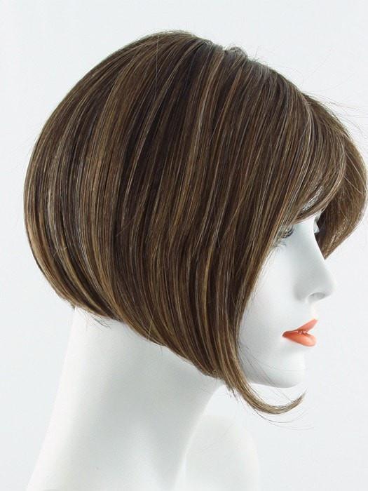 R829S GLAZED HAZELNUT | Rich Medium Brown with Ginger Highlights on Top