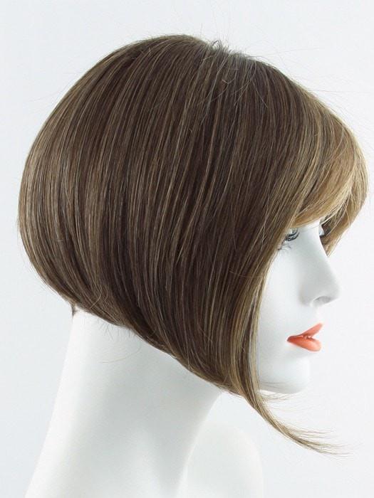 R9F26 MOCHA FOIL | Warm Medium Brown with Medium Golden Blonde Highlights Around the Face