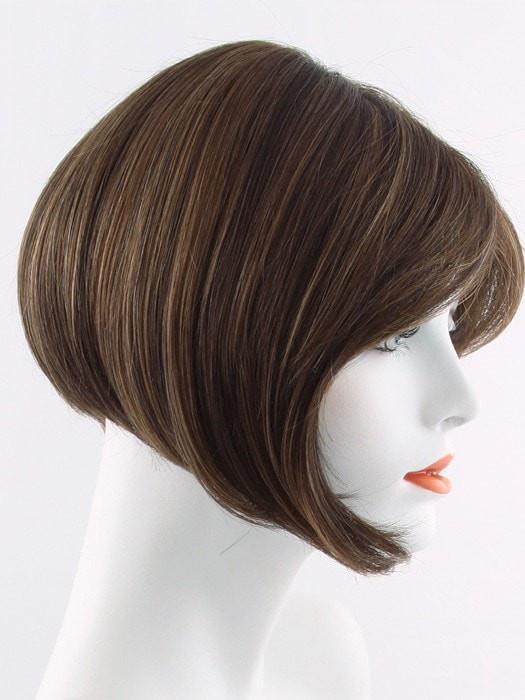 R9S GLAZED MAHOGANY | Warm Medium Brown with Ginger Highlights on Top