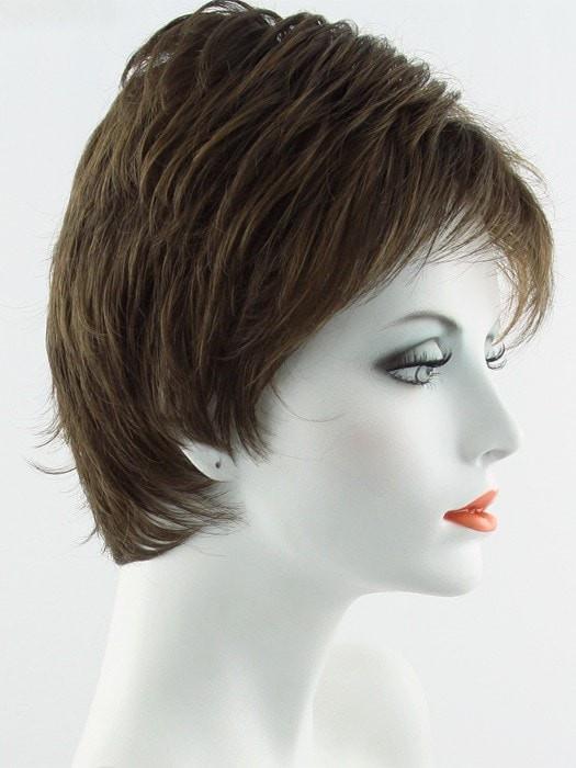 RL6/8 DARK CHOCOLATE | Medium Brown Evenly Blended with Warm Medium Brown