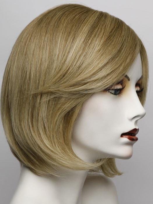 R1621S+ GLAZED SAND | Dark Natural Blonde with Cool Ash Blonde Highlights on Top