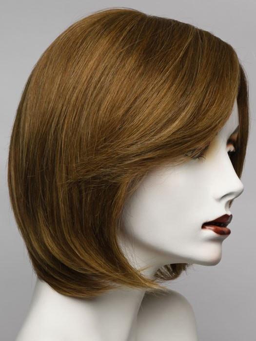 R3025S+ GLAZED CINNAMON | Medium Auburn with Ginger Blonde Highlights on Top