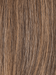 CHOCOLATE ROOTED 830.27.6 | Medium and Dark Brown with Light Auburn and Dark Strawberry Blonde Blend with Shaded Roots