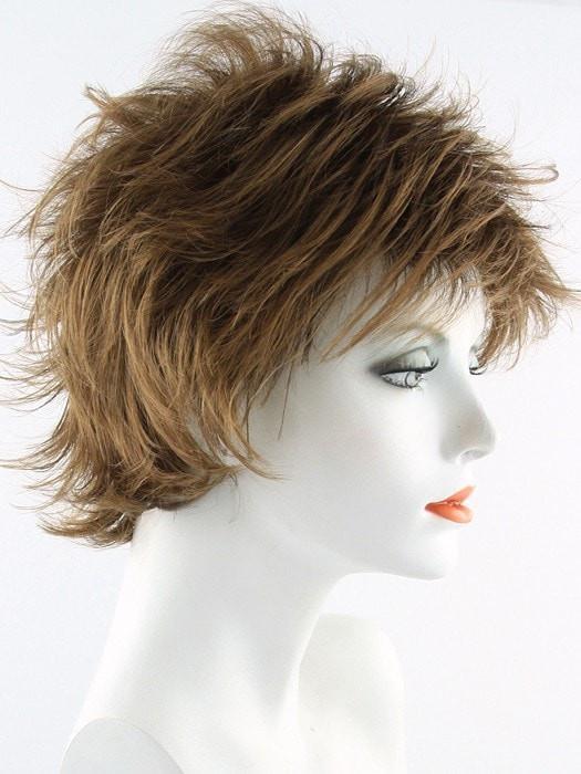 30/27T Medium Auburn Blended with Strawberry Blonde, Strawberry Blonde Tips