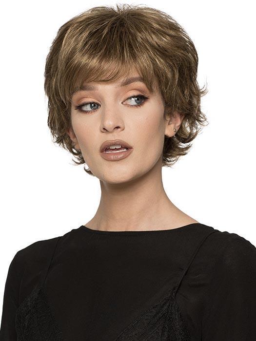 CONNIE by WIG PRO in 10/16 Medium Golden Brown Blended with Dark Ash Blonde